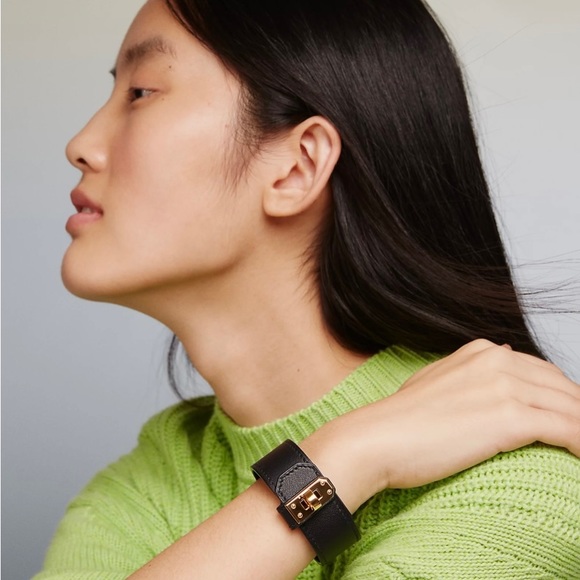 BNIB Hermes Kelly Twist Leather Bracelet Small Model in size T1 XS - Picture 5 of 11